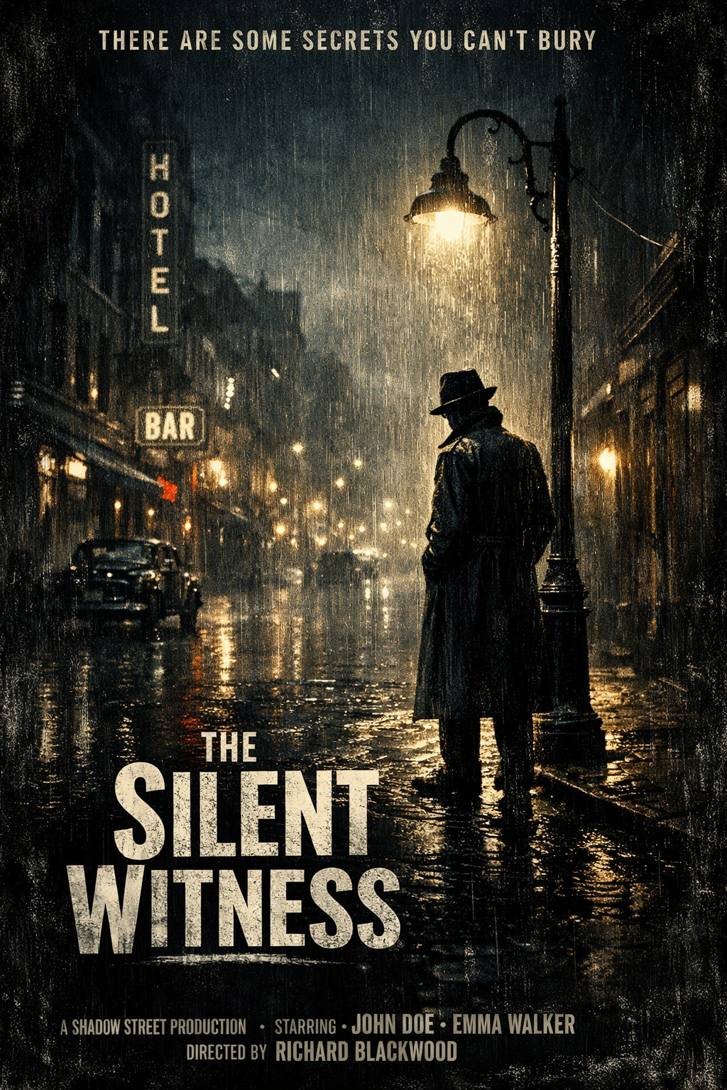 The Silent Witness key art poster