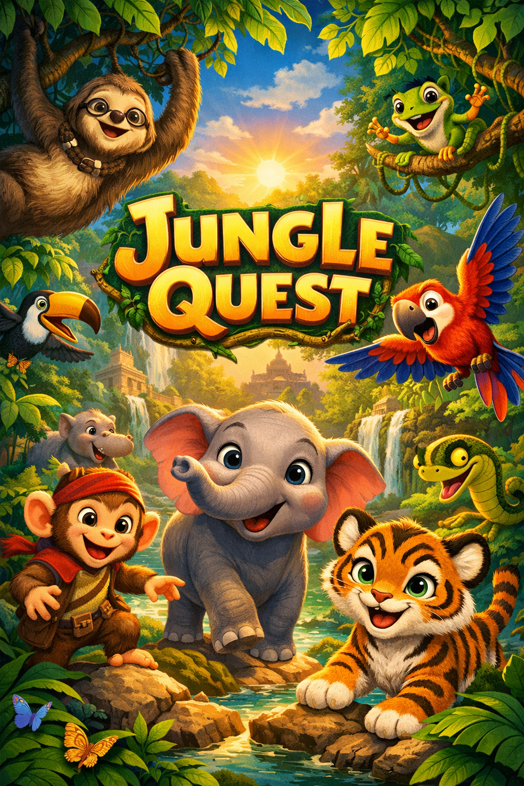 Jungle Quest key art poster