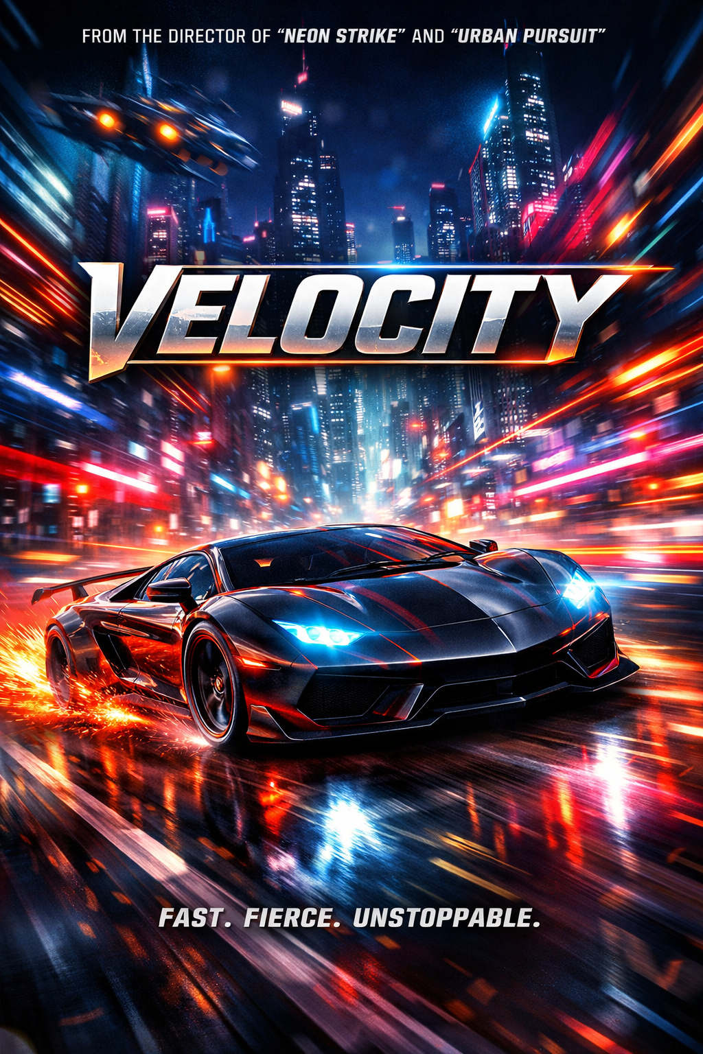 Velocity key art poster